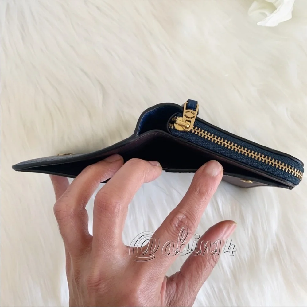 NWT Coach Leather Small Bifold Wallet - Picture 6 of 7